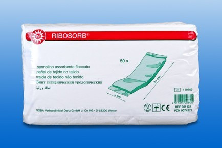 Inkontinencia betét (RIBOSORB) 9 x 34cm