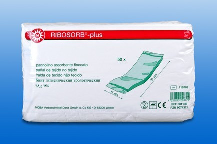 Inkontinencia betét (RIBOSORB) PLUS 11 x 37cm