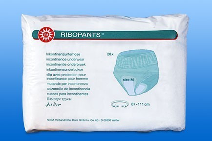 Inkontinencia nadrágpelenka (RIBOPANTS) M