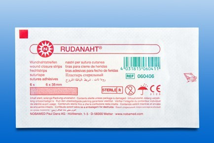 Sebzáró csík RUDANAHT fehér, 100x6mm (10 db/fólia)