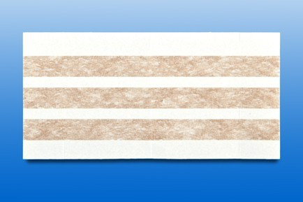 Sebzáró csík RUDANAHT fehér, 100x25mm (4 db/fólia)