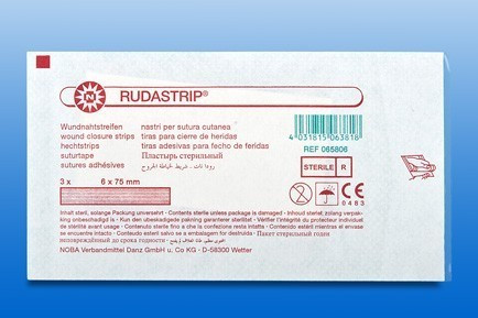 Sebzáró csík RUDASTRIP átlátszó, 38x6mm (6 db/fólia)