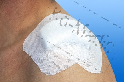 Vlies alapú ragtapasz RUDAVLIES 30 cm