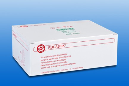 Műselyem alapú ragtapasz RUDASILK 5,0 cm, 6 db