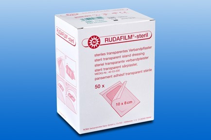 Filmkötszer sebpárnával 15x10 cm