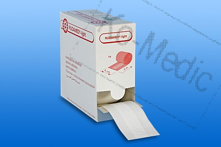 Nemszőtt alapú sebtapasz RUDAMED Sensitive 8 cm