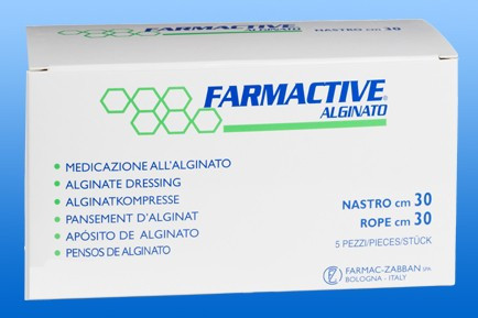 FARMACTIVE alginát tamponáló szalag – normál és ezüstös változat
