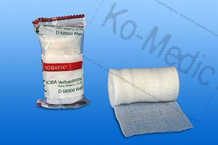 rugalmas pólya NOBAFIX külön fóliába csomagolva 10 cm