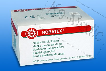 rugalmas pólya NOBATEX külön fóliába csomagolva 6 cm