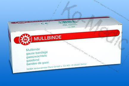 Mullpólya, külön fóliába csomagolva, 8 cm