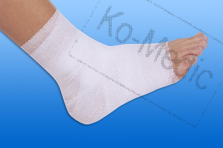 Mullpólya, külön fóliába csomagolva, 12 cm
