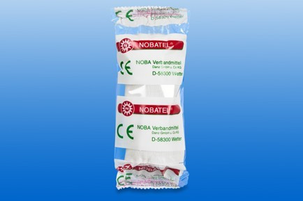 Kompressziós pólya NOBATEL, fóliás, 5m x 20 cm, 10 db/doboz