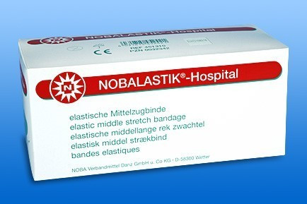 Kompressziós pólya NOBALASTIK fóliás, 5mx6cm, 10db/dob