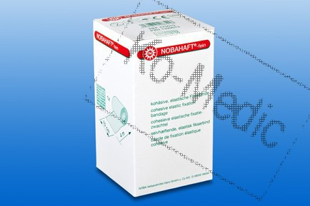 Öntapadó kötésrögzítő NOBAHAFT fehér, 4 méter hossz, 4 cm