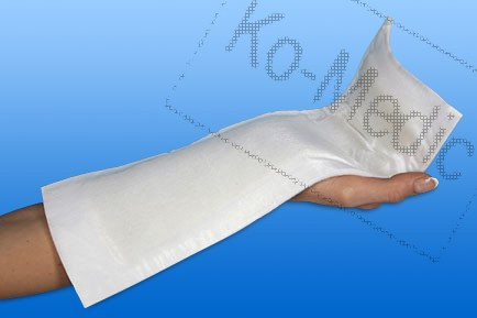 Műanyag végtagsín NOBASPLINT 10x38 cm, alkar felnőtt