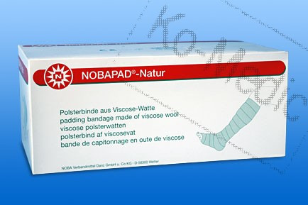 Gipsz alábélelő természetes NOBAPAD NATUR 10 cm