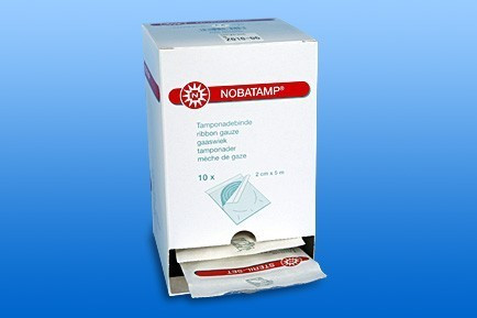 Mull csík 5 méter hosszú tekercsben 5 cm széles