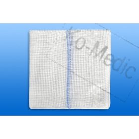   Sebtörlő lap rtg. jelölővel (steril) 10x10 cm, 32réteg, 5 db törlő/fól, 25 fólia/dob
