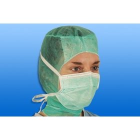 Szájmaszk NOBA OP MASKE megkötős (zöld)