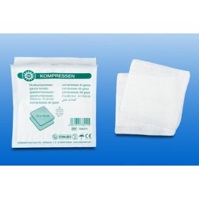   Mull lap hajtogatott, szőtt, steril, 12 réteg, 2 mull/cso, 10x20cm, 40 cso/do