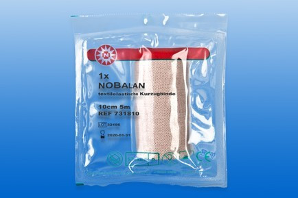 Kompressziós pólya NOBALAN steril, 5m x 10 cm, 14 db/doboz