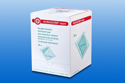 Sebfedő párna SAUGKOMPRESSE 10x20 cm