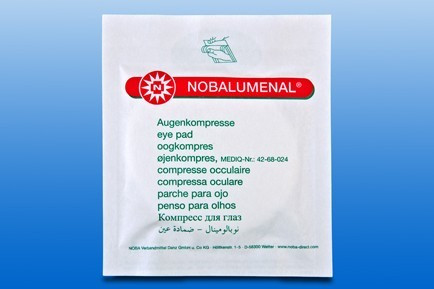 Szemkötszer NOBALUMENAL 5,4x7,0 cm