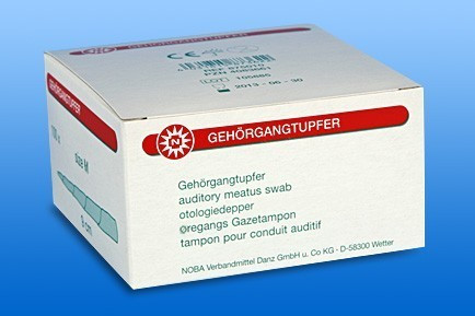 Fültampon GEHÖRGANGTUPFER 6 cm