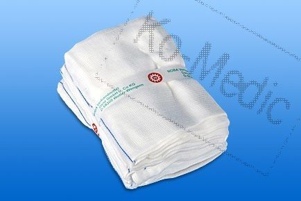 Hasi törlő (nem steril) 50x60 cm, 4 réteg, fehér, 20db/csom