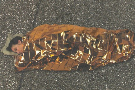 Vészhelyzet takaró (gyerek méret) 160x120 cm