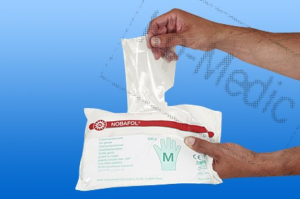 Nylon kesztyű NOBAFOL - L