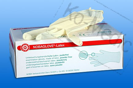 Latex kesztyű XS