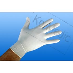 Latex kesztyű L
