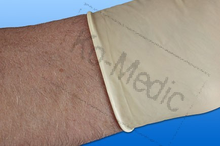 Latex kesztyű steril S