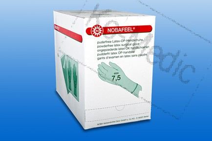 Sebészeti kesztyű NOBAFEEL latex - 6,5