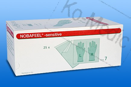 Sebészeti kesztyű NOBAFEEL SENSITIVE, latex, bőrbarát - 6