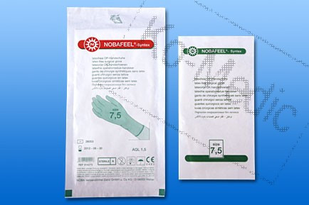 Sebészeti kesztyű NOBAFEEL SYNTEX, latexmentes - 8,5